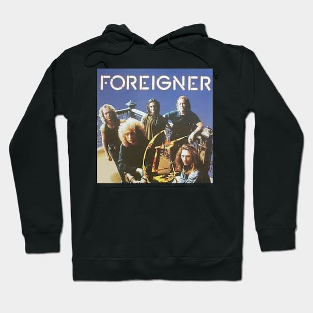 FOREIGNER MERCH VTG Hoodie by Creepy Tees